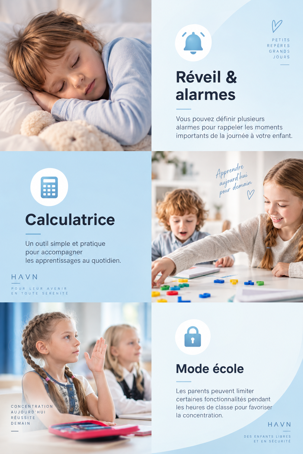 HAVN LINK - Montre GPS 4G détachable